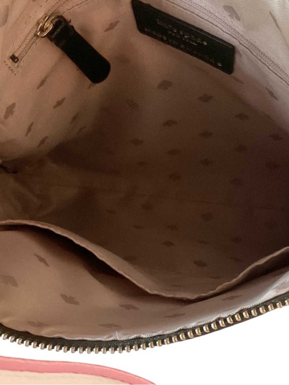 Authentic Kate Spade New York On Purpose Pebbled Top Zip Crossbody in Spruce - Picture 7 of 16